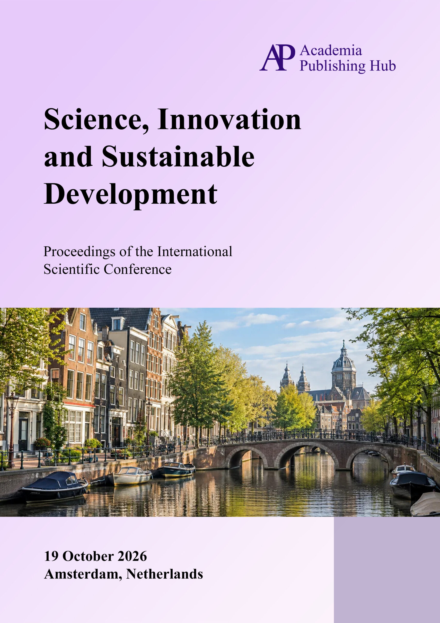 Proceedings of the International Scientific Conference "Science, Innovation and Sustainable Development"